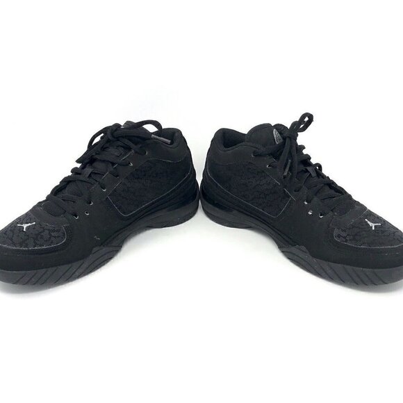 Nike Air Jordan Team ISO Low Black Lace Athletic Sneakers 7 main image 6
